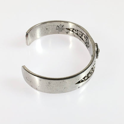 【中古品】【メンズ】 SAAD サード SV925 唐草 太陽神バングル アクセサリー 191-251217-na-03-tag カラー：シルバー 万代Net店