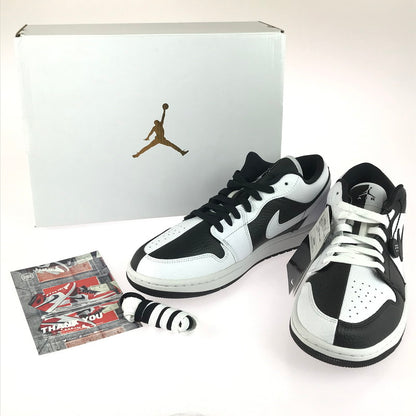 【中古美品】【メンズ】 NIKE ナイキ AIR JORDAN 1 LOW HOMAGE TO HOME DR0502-101 エア ジョーダン 1 ロースニーカー 靴 160-251211-rt-14-tag サイズ：27.5cm US 10.5 カラー：WHITE/BLACK 万代Net店