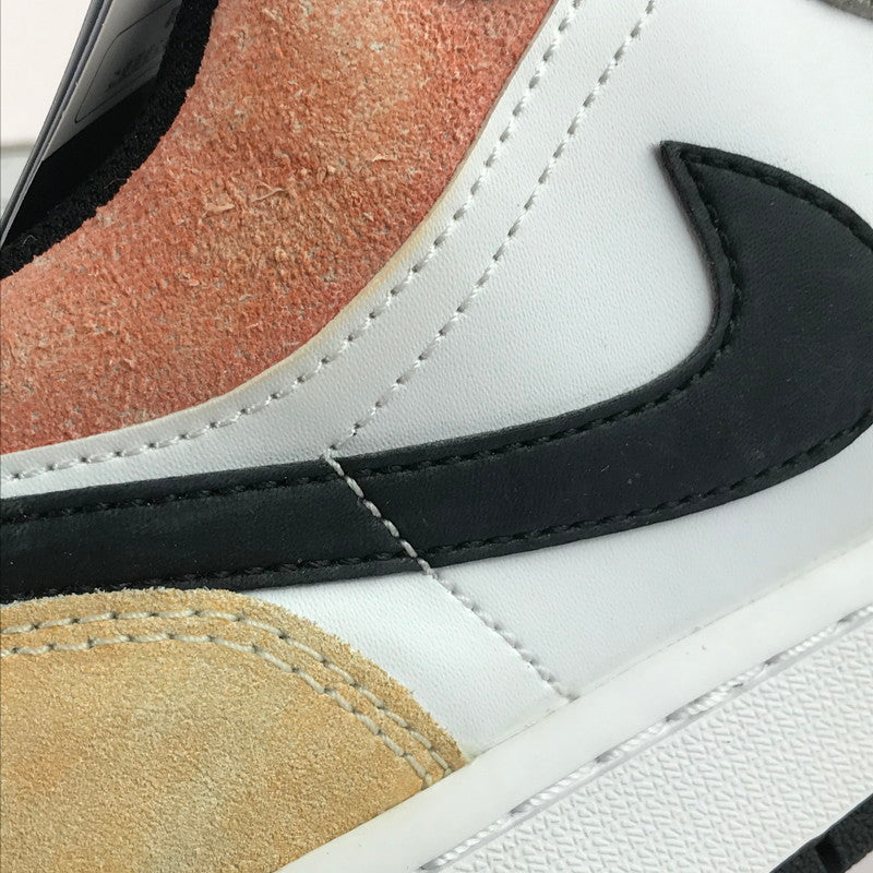 【中古美品】【メンズ】 NIKE ナイキ AIR JORDAN 1 LOW SE FIGHT CLUB DX4334-008 エアジョーダン1 ロー スニーカー 靴 160-251211-rt-13-tag サイズ：27.5cm US 9.5 カラー：BLACK/SUNDIAL-MAGIC EMBER 万代Net店