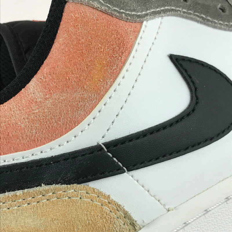 【中古美品】【メンズ】 NIKE ナイキ AIR JORDAN 1 LOW SE FIGHT CLUB DX4334-008 エアジョーダン1 ロー スニーカー 靴 160-251211-rt-13-tag サイズ：27.5cm US 9.5 カラー：BLACK/SUNDIAL-MAGIC EMBER 万代Net店