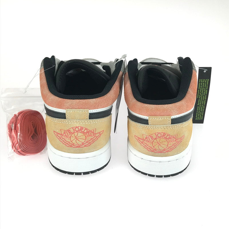 【中古美品】【メンズ】 NIKE ナイキ AIR JORDAN 1 LOW SE FIGHT CLUB DX4334-008 エアジョーダン1 ロー スニーカー 靴 160-251211-rt-13-tag サイズ：27.5cm US 9.5 カラー：BLACK/SUNDIAL-MAGIC EMBER 万代Net店