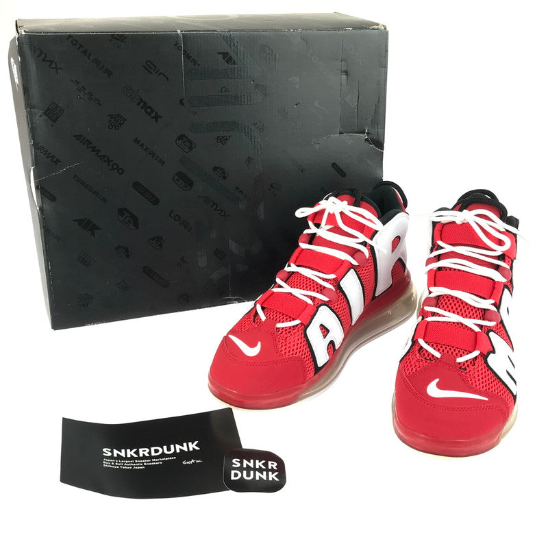 【中古品】【メンズ】 NIKE ナイキ AIR MORE UPTEMPO 720 UNIVERSITY RED CJ3662-600 エア モア アップテンポ 720 スニーカー 靴 160-251211-rt-16-tag サイズ：27.5cm US 9.5 カラー：UNIVERSITY RED/WHITE 万代Net店
