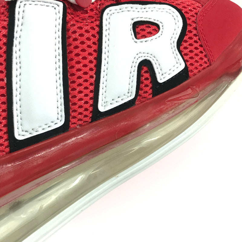 【中古品】【メンズ】 NIKE ナイキ AIR MORE UPTEMPO 720 UNIVERSITY RED CJ3662-600 エア モア アップテンポ 720 スニーカー 靴 160-251211-rt-16-tag サイズ：27.5cm US 9.5 カラー：UNIVERSITY RED/WHITE 万代Net店