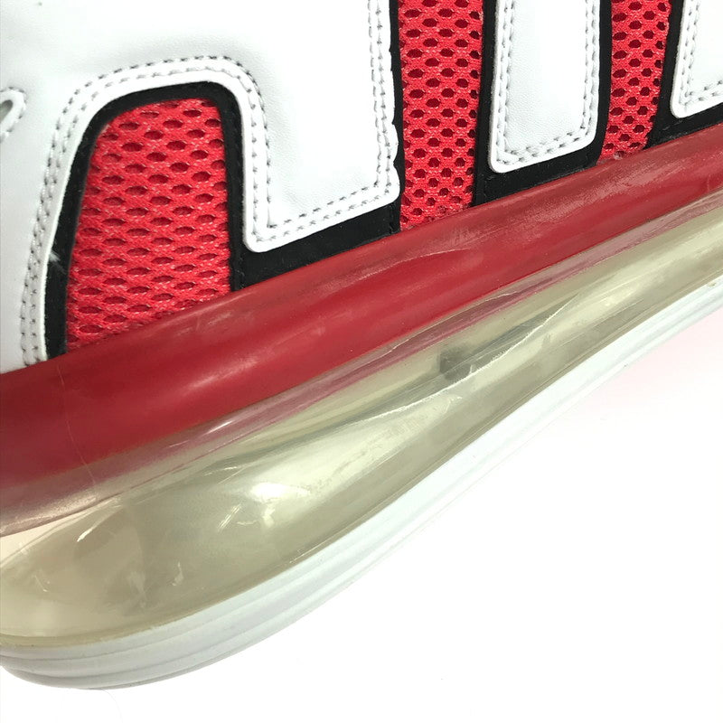 【中古品】【メンズ】 NIKE ナイキ AIR MORE UPTEMPO 720 UNIVERSITY RED CJ3662-600 エア モア アップテンポ 720 スニーカー 靴 160-251211-rt-16-tag サイズ：27.5cm US 9.5 カラー：UNIVERSITY RED/WHITE 万代Net店