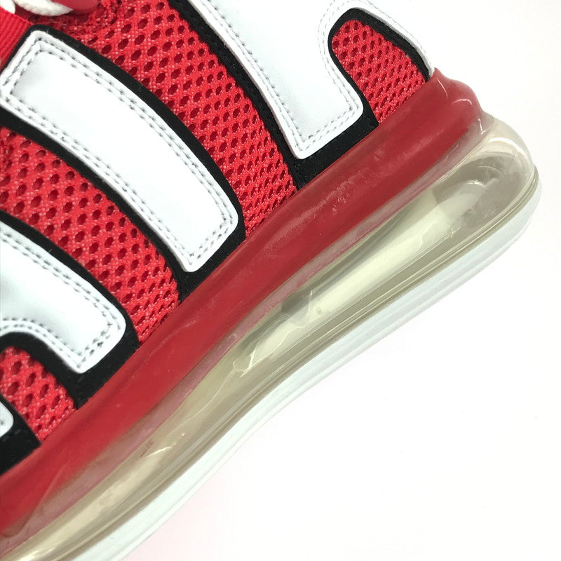 【中古品】【メンズ】 NIKE ナイキ AIR MORE UPTEMPO 720 UNIVERSITY RED CJ3662-600 エア モア アップテンポ 720 スニーカー 靴 160-251211-rt-16-tag サイズ：27.5cm US 9.5 カラー：UNIVERSITY RED/WHITE 万代Net店