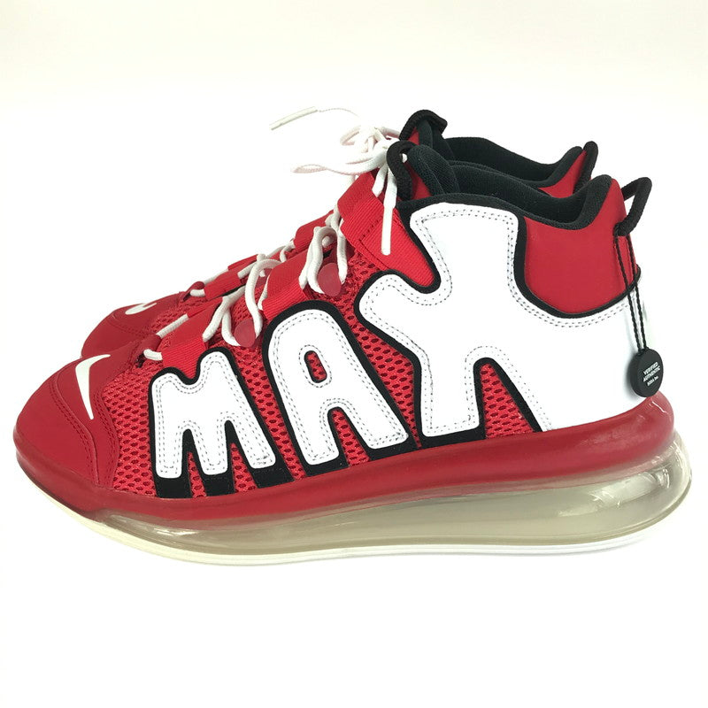 【中古品】【メンズ】 NIKE ナイキ AIR MORE UPTEMPO 720 UNIVERSITY RED CJ3662-600 エア モア アップテンポ 720 スニーカー 靴 160-251211-rt-16-tag サイズ：27.5cm US 9.5 カラー：UNIVERSITY RED/WHITE 万代Net店