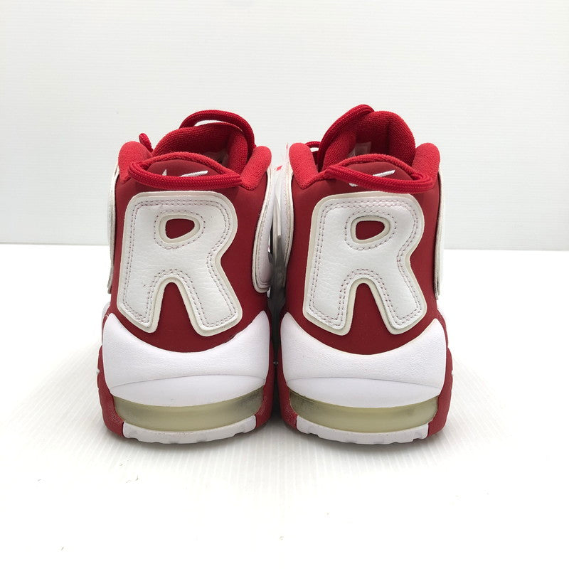 【中古美品】【メンズ】 NIKE ナイキ × SUPREME シュプリーム コラボ AIR MORE UPTEMPO 902290-600 エア モア アップテンポ スニーカー 靴 160-251212-yy-17-tag サイズ：27.5cm/US9.5 カラー：VARSITY RED/WHITE 万代Net店