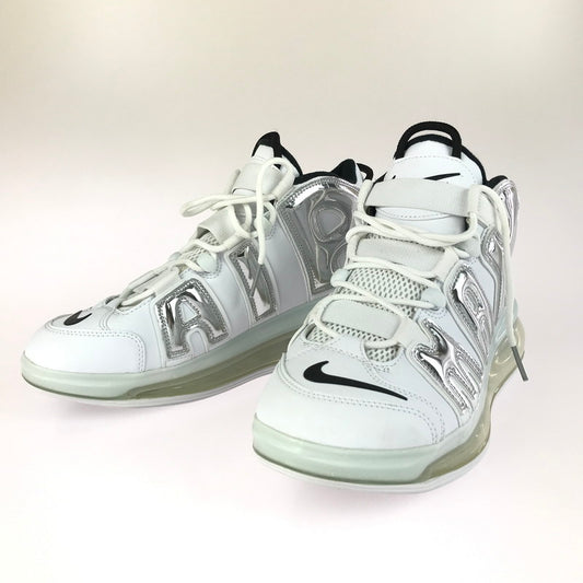 【中古品】【メンズ】 NIKE ナイキ AIR MORE UPTEMPO 720 CHROME BQ7668-100 エア モア アップテンポ720 スニーカー 靴 160-251217-rt-18-tag サイズ：27.5cm US9.5 カラー：WHITE/CHROME-BLACK 万代Net店