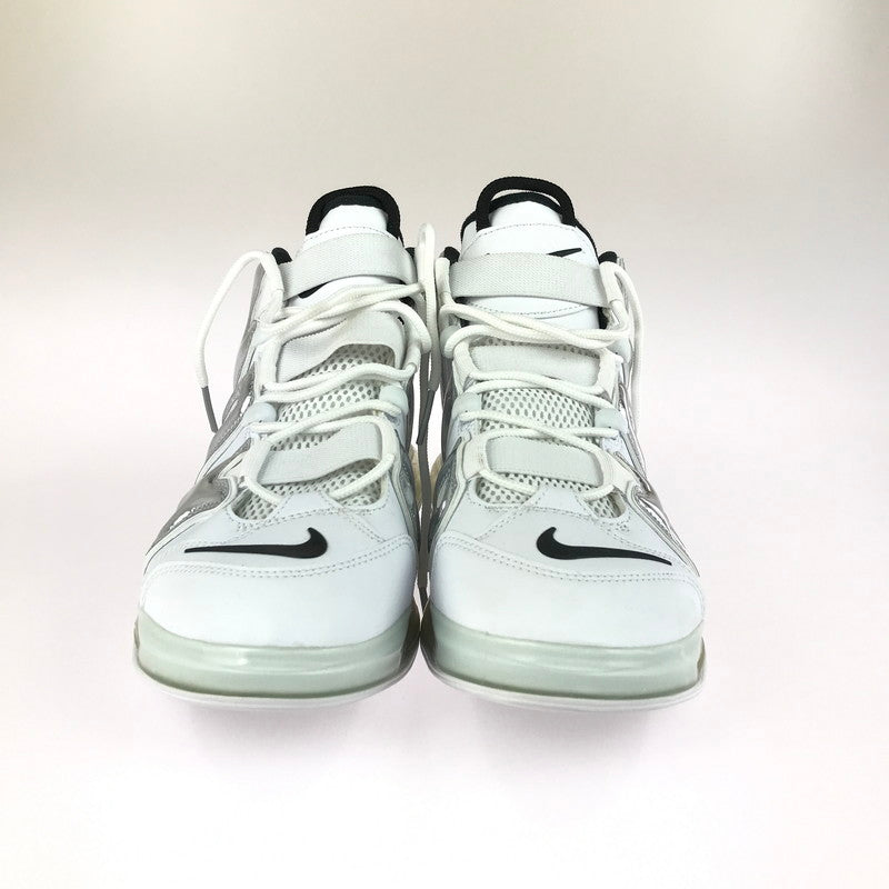 【中古品】【メンズ】 NIKE ナイキ AIR MORE UPTEMPO 720 CHROME BQ7668-100 エア モア アップテンポ720 スニーカー 靴 160-251217-rt-18-tag サイズ：27.5cm US9.5 カラー：WHITE/CHROME-BLACK 万代Net店