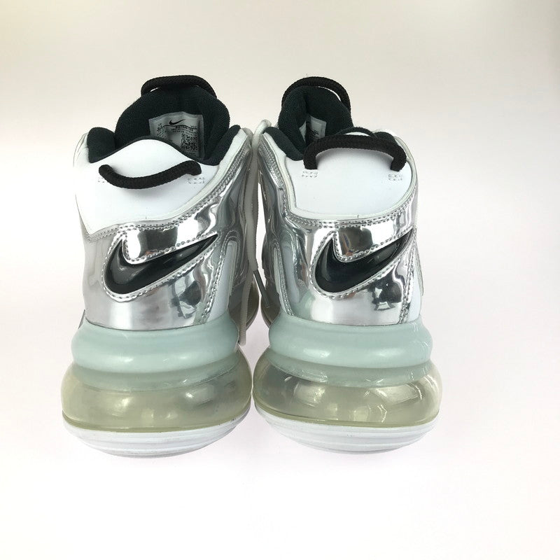 【中古品】【メンズ】 NIKE ナイキ AIR MORE UPTEMPO 720 CHROME BQ7668-100 エア モア アップテンポ720 スニーカー 靴 160-251217-rt-18-tag サイズ：27.5cm US9.5 カラー：WHITE/CHROME-BLACK 万代Net店