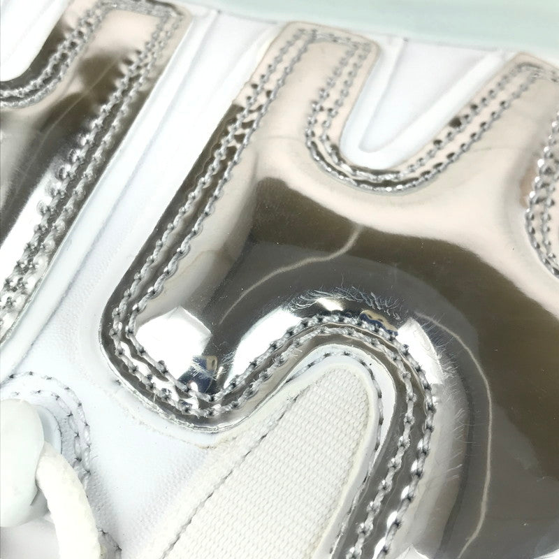 【中古品】【メンズ】 NIKE ナイキ AIR MORE UPTEMPO 720 CHROME BQ7668-100 エア モア アップテンポ720 スニーカー 靴 160-251217-rt-18-tag サイズ：27.5cm US9.5 カラー：WHITE/CHROME-BLACK 万代Net店