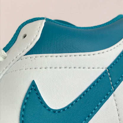 【中古美品】【メンズ】 NIKE ナイキ AIR JORDAN 1 LOW 553558-174 エアジョーダン 1 ロー スニーカー 靴 160-251211-rt-12-tag サイズ：27.5cm US 9.5 カラー：WHITE/CELESTIAL GOLD-AQUATONE 万代Net店