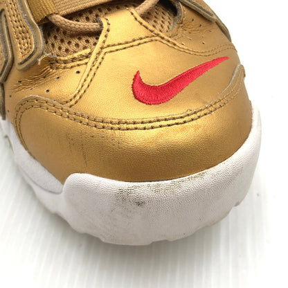 【中古品】【メンズ】 NIKE ナイキ × SUPREME シュプリーム コラボ AIR MORE UPTEMPO 902290-700 エア モア アップテンポ スニーカー 靴 160-251212-yy-16-tag サイズ：27.5cm/US9.5 カラー：METALLIC GOLD/WHITE 万代Net店