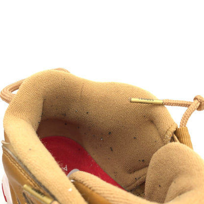 【中古品】【メンズ】 NIKE ナイキ × SUPREME シュプリーム コラボ AIR MORE UPTEMPO 902290-700 エア モア アップテンポ スニーカー 靴 160-251212-yy-16-tag サイズ：27.5cm/US9.5 カラー：METALLIC GOLD/WHITE 万代Net店