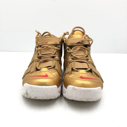 【中古品】【メンズ】 NIKE ナイキ × SUPREME シュプリーム コラボ AIR MORE UPTEMPO 902290-700 エア モア アップテンポ スニーカー 靴 160-251212-yy-16-tag サイズ：27.5cm/US9.5 カラー：METALLIC GOLD/WHITE 万代Net店