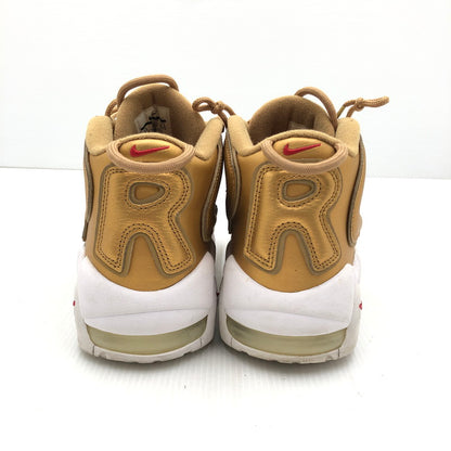 【中古品】【メンズ】 NIKE ナイキ × SUPREME シュプリーム コラボ AIR MORE UPTEMPO 902290-700 エア モア アップテンポ スニーカー 靴 160-251212-yy-16-tag サイズ：27.5cm/US9.5 カラー：METALLIC GOLD/WHITE 万代Net店