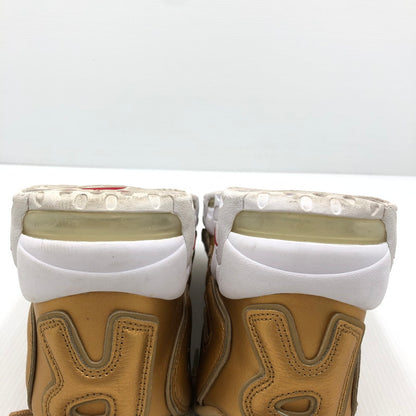 【中古品】【メンズ】 NIKE ナイキ × SUPREME シュプリーム コラボ AIR MORE UPTEMPO 902290-700 エア モア アップテンポ スニーカー 靴 160-251212-yy-16-tag サイズ：27.5cm/US9.5 カラー：METALLIC GOLD/WHITE 万代Net店