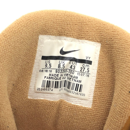 【中古品】【メンズ】 NIKE ナイキ × SUPREME シュプリーム コラボ AIR MORE UPTEMPO 902290-700 エア モア アップテンポ スニーカー 靴 160-251212-yy-16-tag サイズ：27.5cm/US9.5 カラー：METALLIC GOLD/WHITE 万代Net店