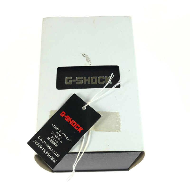 【中古品】【メンズ】 G-SHOCK ジーショック ANALOG DIGITAL GA-2110SU-3AJF アナログ デジタル クォーツ腕時計 196-251217-na-06-tag カラー：カーキ系 万代Net店