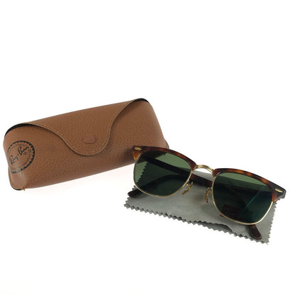 【中古品】【メンズ】 Ray-Ban レイバン CLUBMASTER SUNGLASSES W1117 クラブマスター サングラス BAUSCH ＆ LOMB社製 ボシュロム アイウェア アクセサリー 度入り 203-251217-na-08-tag カラー：ブラウン系 万代Net店