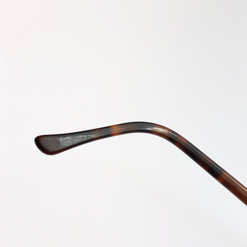 【中古品】【メンズ】 Ray-Ban レイバン CLUBMASTER SUNGLASSES W1117 クラブマスター サングラス BAUSCH ＆ LOMB社製 ボシュロム アイウェア アクセサリー 度入り 203-251217-na-08-tag カラー：ブラウン系 万代Net店