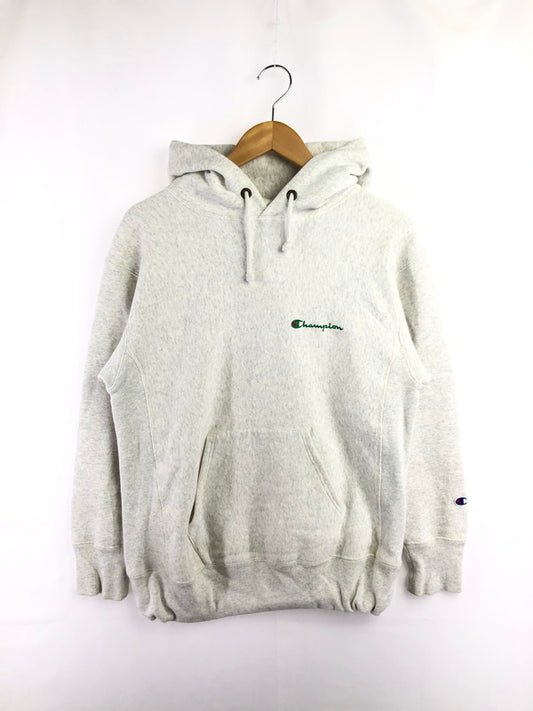 【中古品】【メンズ】 CHAMPION チャンピオン REVERSE WEAVE HOODED SWEATSHIRT C8-W121 リバースウィーブ パーカー 復刻単色タグ トップス 146-260516-rt-25-tagh サイズ：L カラー：グレー 万代Net店
