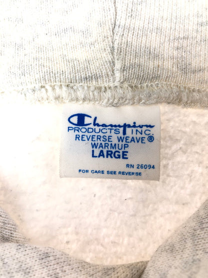 【中古品】【メンズ】 CHAMPION チャンピオン REVERSE WEAVE HOODED SWEATSHIRT C8-W121 リバースウィーブ パーカー 復刻単色タグ トップス 146-260516-rt-25-tagh サイズ：L カラー：グレー 万代Net店