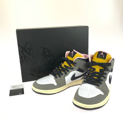 【中古品】【メンズ】 NIKE ナイキ AIR JORDAN １ MID CAVE STONE HQ2011-100 エアジョーダン1 ミッド スニーカー 靴 160-251217-rt-13-tag サイズ：27.5cm US9.5 カラー：ブラウン系 万代Net店