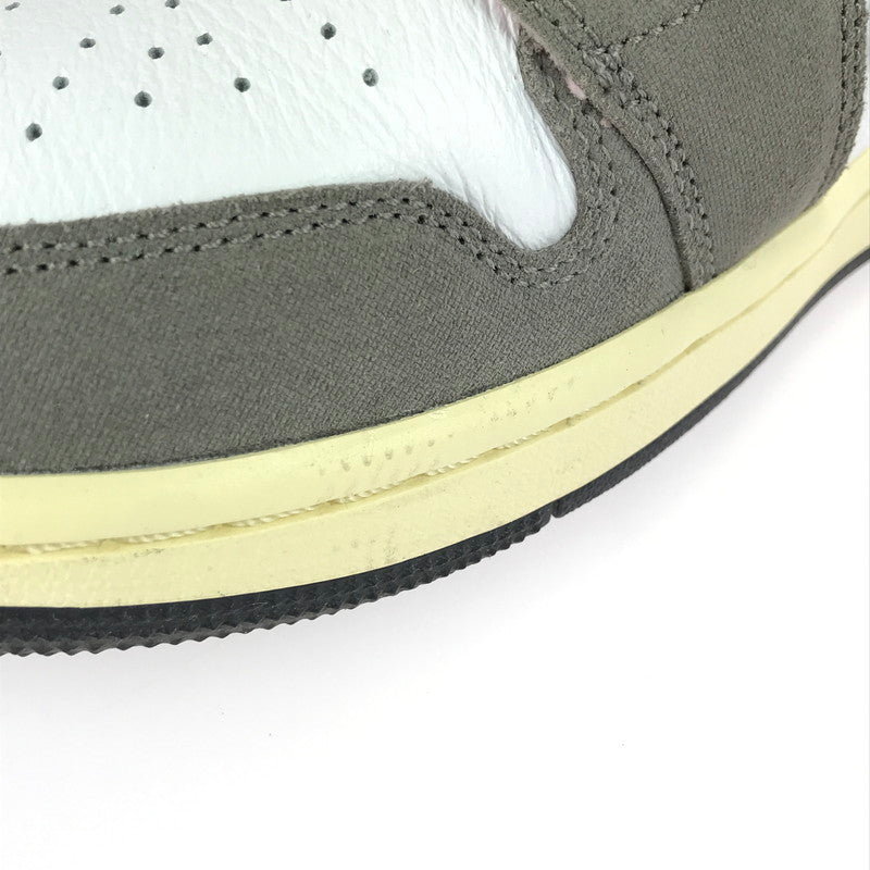 【中古品】【メンズ】 NIKE ナイキ AIR JORDAN １ MID CAVE STONE HQ2011-100 エアジョーダン1 ミッド スニーカー 靴 160-251217-rt-13-tag サイズ：27.5cm US9.5 カラー：ブラウン系 万代Net店