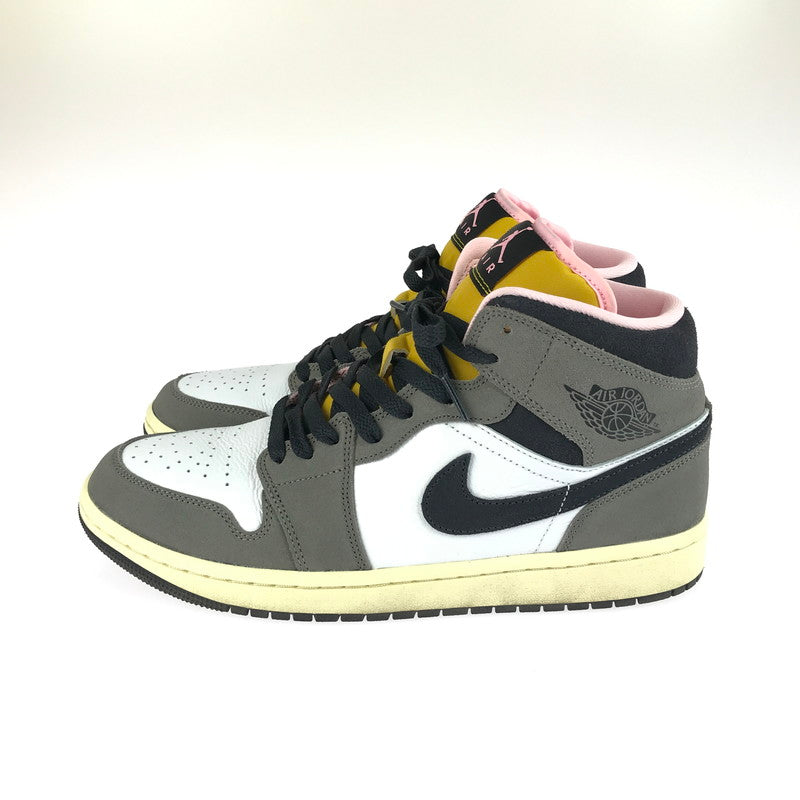 【中古品】【メンズ】 NIKE ナイキ AIR JORDAN １ MID CAVE STONE HQ2011-100 エアジョーダン1 ミッド スニーカー 靴 160-251217-rt-13-tag サイズ：27.5cm US9.5 カラー：ブラウン系 万代Net店