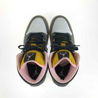 【中古品】【メンズ】 NIKE ナイキ AIR JORDAN １ MID CAVE STONE HQ2011-100 エアジョーダン1 ミッド スニーカー 靴 160-251217-rt-13-tag サイズ：27.5cm US9.5 カラー：ブラウン系 万代Net店