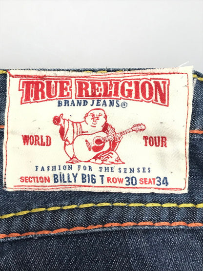 【中古品】【メンズ】 BILLY BIG T DENIM PANTS 04858TE ビリー ビッグT デニムパンツ ジーンズ ボトムス 156-251217-rt-09-tag サイズ：30 カラー：インディゴ 万代Net店