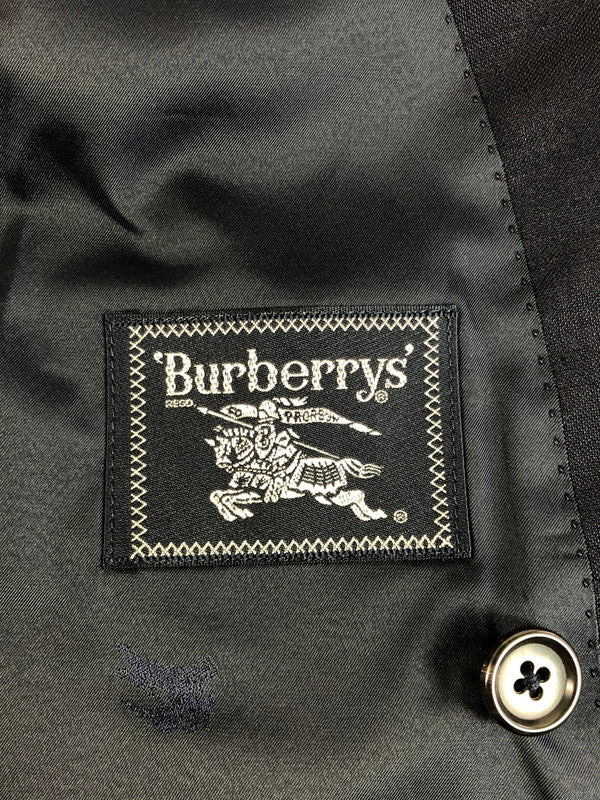 【現状渡し品】【メンズ】 Burberrys バーバリーズ メタルボタン ウール ダブルテーラードジャケット WM121-600-29 ライトアウター 141-251214-na-08-tag サイズ：表記サイズ 下記参照 カラー：ネイビー 万代Net店