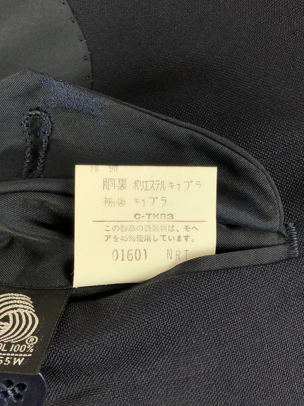 【現状渡し品】【メンズ】 Burberrys バーバリーズ メタルボタン ウール ダブルテーラードジャケット WM121-600-29 ライトアウター 141-251214-na-08-tag サイズ：表記サイズ 下記参照 カラー：ネイビー 万代Net店