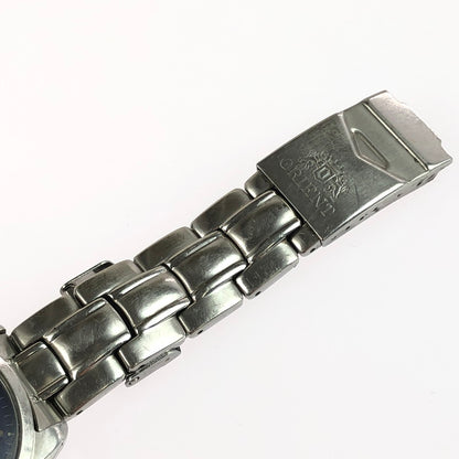 【中古品】【メンズ】 ORIENT オリエント POWER RESERVE EX0B-C0 パワー リザーブ 自動巻き 腕時計 197-251217-na-05-tag カラー：シルバー 万代Net店
