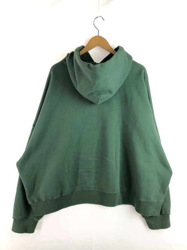 【中古品】【メンズ】 SAINT MICHAEL セントマイケル 24AW HOODIE RIBON SAINT SM-YS1-0000-040 フーディー プルオーバーパーカー 142-251214-na-04-tag サイズ：L カラー：グリーン 万代Net店