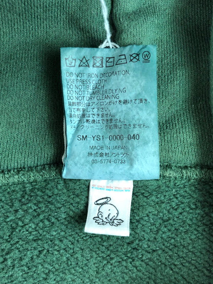 【中古品】【メンズ】 SAINT MICHAEL セントマイケル 24AW HOODIE RIBON SAINT SM-YS1-0000-040 フーディー プルオーバーパーカー 142-251214-na-04-tag サイズ：L カラー：グリーン 万代Net店
