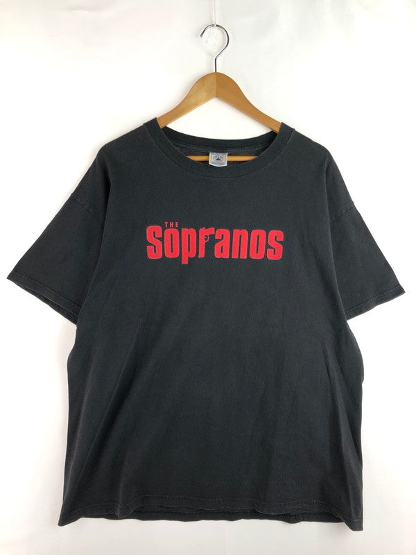 【現状渡し品】【メンズ】 DELTA デルタ 00’S THE SOPRANOS TEE 00年代 ザ ソプラノ Tシャツ 半袖Tシャツ 146-251214-na-02-tag サイズ：XL カラー：ブラック 万代Net店