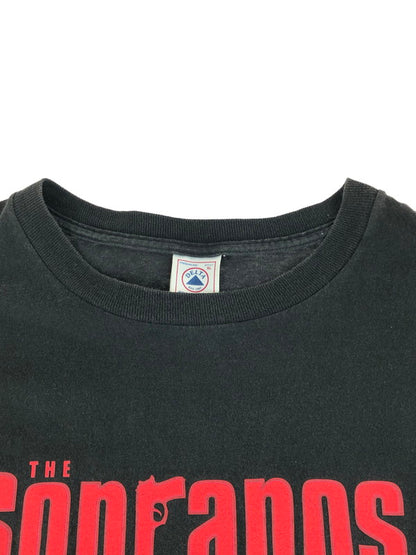 【現状渡し品】【メンズ】 DELTA デルタ 00’S THE SOPRANOS TEE 00年代 ザ ソプラノ Tシャツ 半袖Tシャツ 146-251214-na-02-tag サイズ：XL カラー：ブラック 万代Net店
