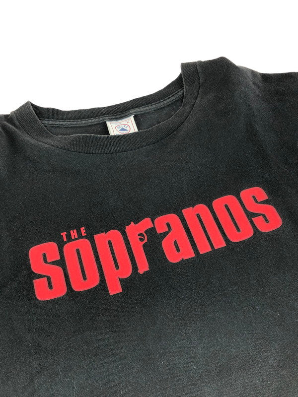 【現状渡し品】【メンズ】 DELTA デルタ 00’S THE SOPRANOS TEE 00年代 ザ ソプラノ Tシャツ 半袖Tシャツ 146-251214-na-02-tag サイズ：XL カラー：ブラック 万代Net店