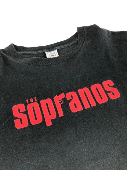 【現状渡し品】【メンズ】 DELTA デルタ 00’S THE SOPRANOS TEE 00年代 ザ ソプラノ Tシャツ 半袖Tシャツ 146-251214-na-02-tag サイズ：XL カラー：ブラック 万代Net店