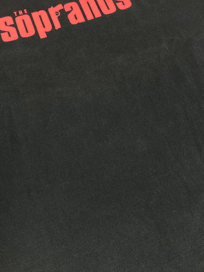 【現状渡し品】【メンズ】 DELTA デルタ 00’S THE SOPRANOS TEE 00年代 ザ ソプラノ Tシャツ 半袖Tシャツ 146-251214-na-02-tag サイズ：XL カラー：ブラック 万代Net店