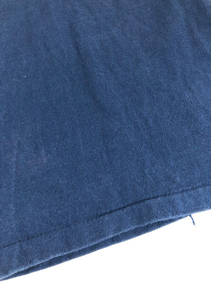 【現状渡し品】【メンズ】 ONEITA オニータ SUNFLOWER ART PRINT TEE ひまわり プリント Tシャツ UAS製 半袖Tシャツ 146-251214-na-01-tag サイズ：XL カラー：ネイビー 万代Net店