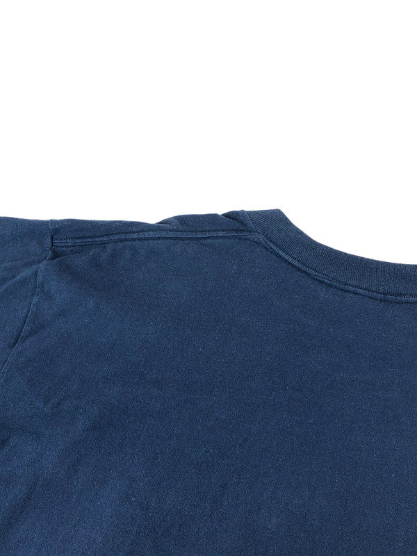 【現状渡し品】【メンズ】 ONEITA オニータ SUNFLOWER ART PRINT TEE ひまわり プリント Tシャツ UAS製 半袖Tシャツ 146-251214-na-01-tag サイズ：XL カラー：ネイビー 万代Net店