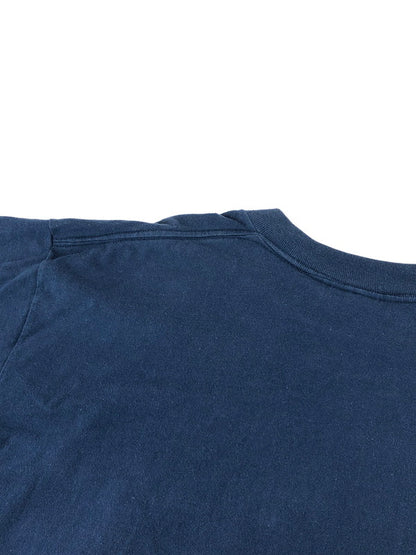 【現状渡し品】【メンズ】 ONEITA オニータ SUNFLOWER ART PRINT TEE ひまわり プリント Tシャツ UAS製 半袖Tシャツ 146-251214-na-01-tag サイズ：XL カラー：ネイビー 万代Net店