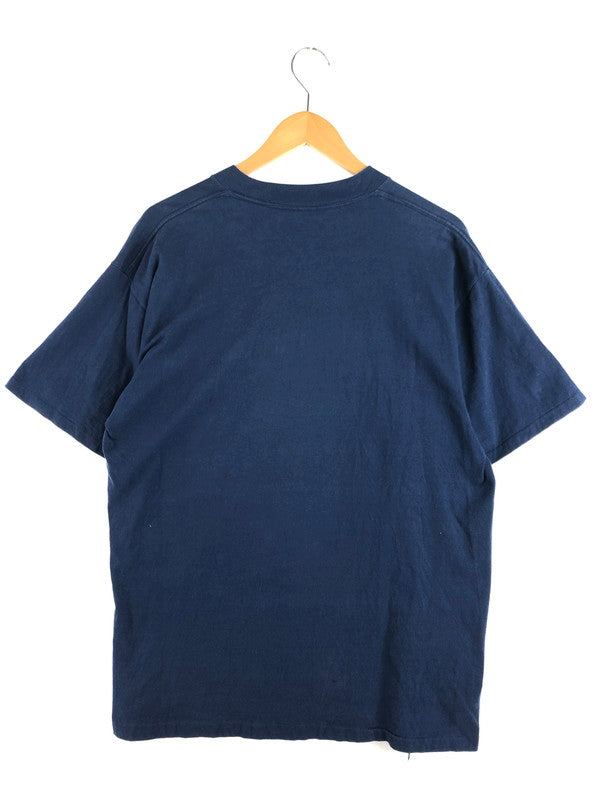 【現状渡し品】【メンズ】 ONEITA オニータ SUNFLOWER ART PRINT TEE ひまわり プリント Tシャツ UAS製 半袖Tシャツ 146-251214-na-01-tag サイズ：XL カラー：ネイビー 万代Net店