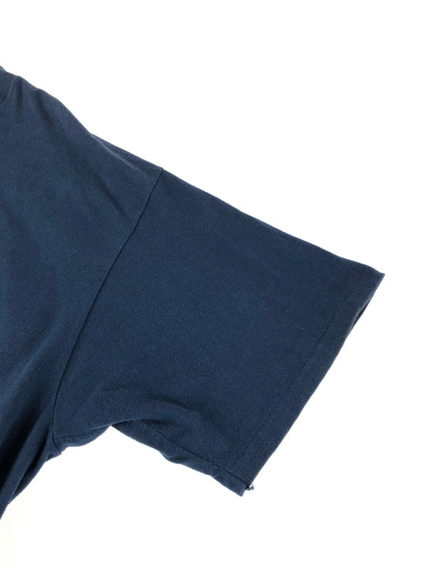 【現状渡し品】【メンズ】 ONEITA オニータ SUNFLOWER ART PRINT TEE ひまわり プリント Tシャツ UAS製 半袖Tシャツ 146-251214-na-01-tag サイズ：XL カラー：ネイビー 万代Net店