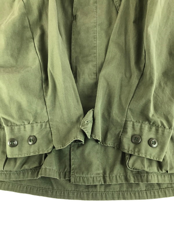 【中古品】【メンズ】 US.ARMY アメリカ軍 69年 JUNGLE FATIGUE JACKET 8405-935-4708 ジャングルファティーグジャケット アウター 146-251215-rt-10-tag サイズ：M-REGULAR カラー：カーキ 万代Net店