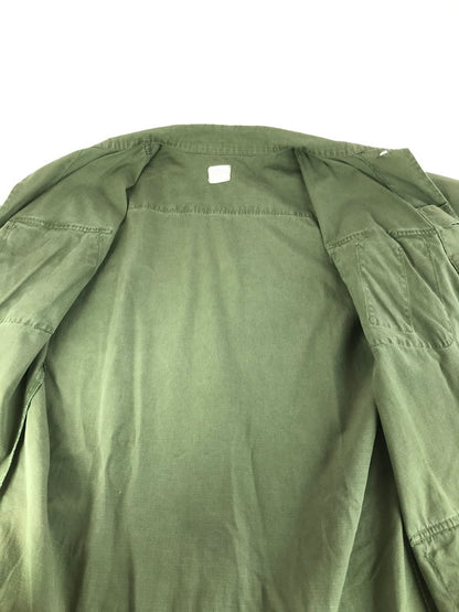 【中古品】【メンズ】 US.ARMY アメリカ軍 69年 JUNGLE FATIGUE JACKET 8405-935-4708 ジャングルファティーグジャケット アウター 146-251215-rt-10-tag サイズ：M-REGULAR カラー：カーキ 万代Net店