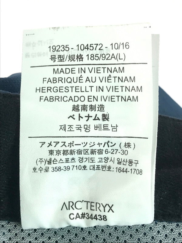 【中古品】【メンズ】 ARC'TERYX アークテリクス GAMMA LT PANT 19235 ガンマ LT パンツ 155-251217-rt-04-tag サイズ：L カラー：ブルー 万代Net店
